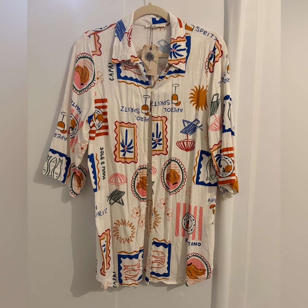 Swimsuit coverup shirt or dress